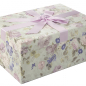 Preview: Die Brautkleidbox Mint Flora ist ein MustHave zur Aufbewahrung Ihres Brautkleides.